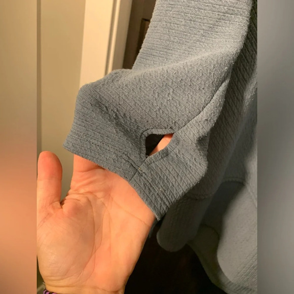 RBX long sleeve top - blue/gray color - Picture 9 of 10